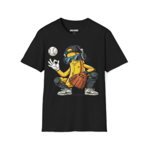 Home cool banana baseball graphic
