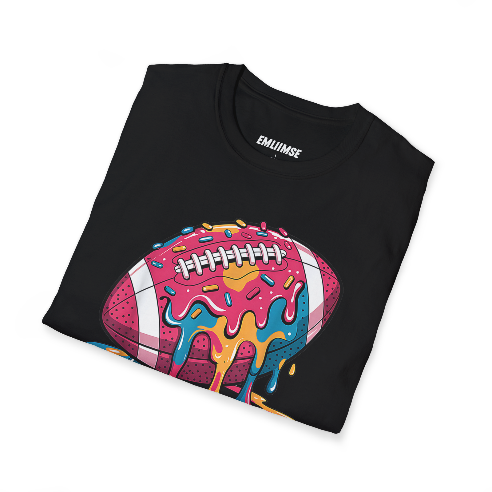 football ice cream drip sprinkles football ice cream drip sprinkles